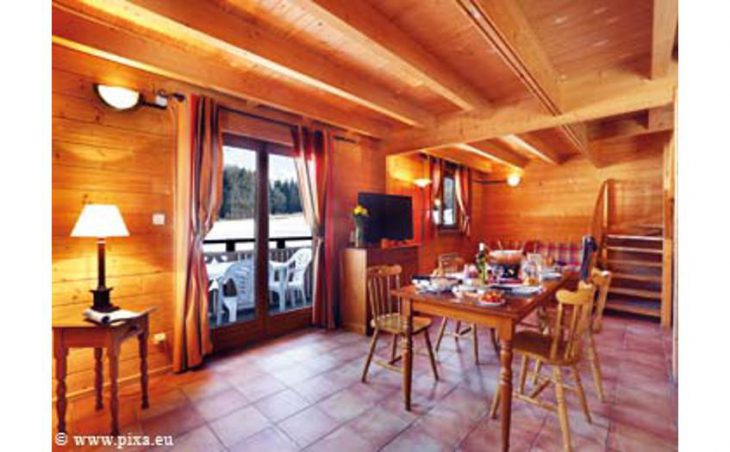 Les Chalets du Bois de Champelle, Morillon, Dining Room